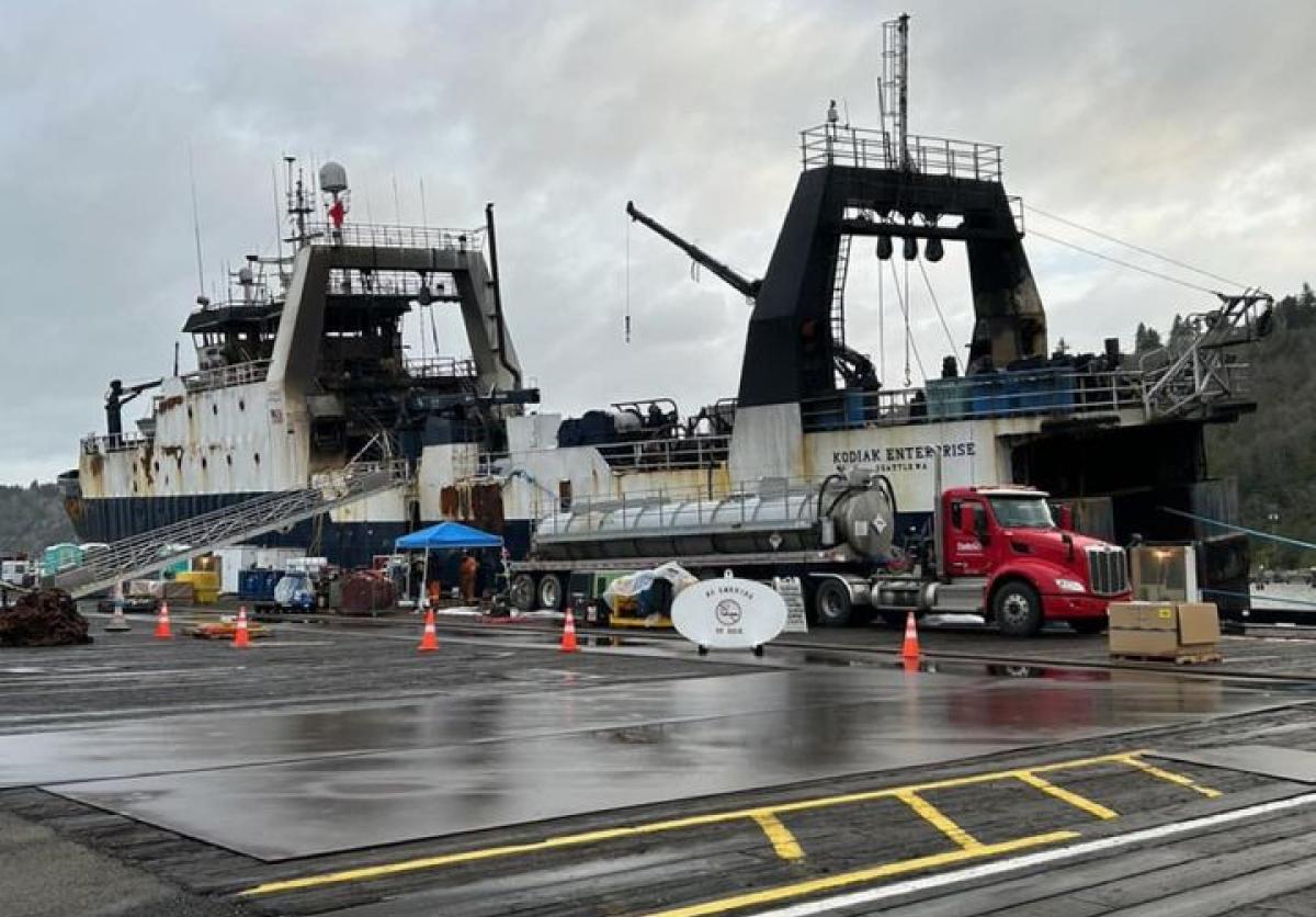 Unified Command stands down for vessel fire in Tacoma, Washington