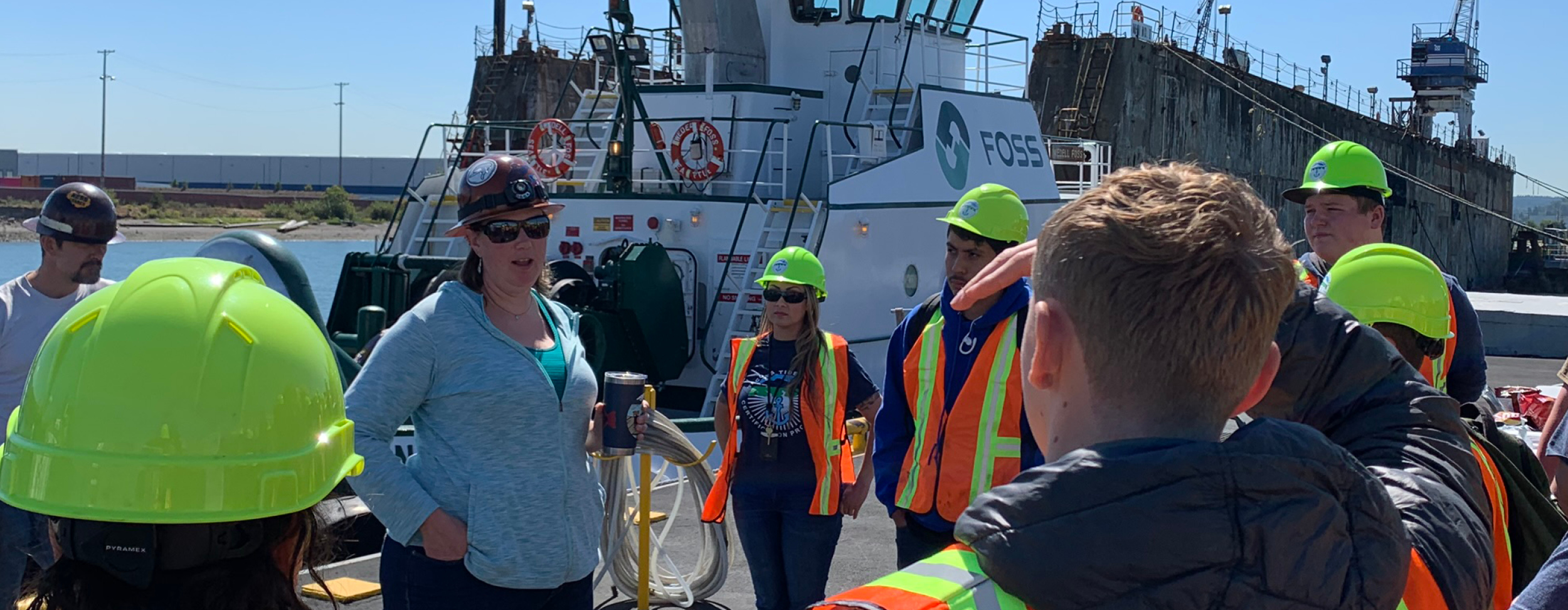 Tacoma Public Schools students get hands-on experience learning about the maritime industry.
